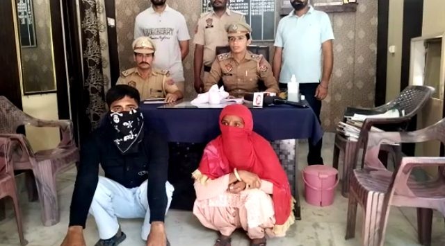 मोटरसाइकिल पर हेरोइन लेकर आ रहे महिला और नौजवान को पुलिस ने किया गिरफ्तार