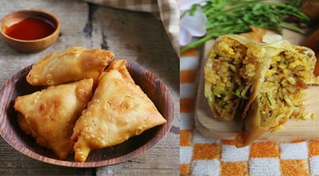 आज शाम की भूख को मिटाने के लिए ट्राई करें ‘Spicy Rice Samosa’