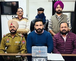 पुलिस ने अवैध हथियार सहित एक व्यक्ति किया गिरफ्तार