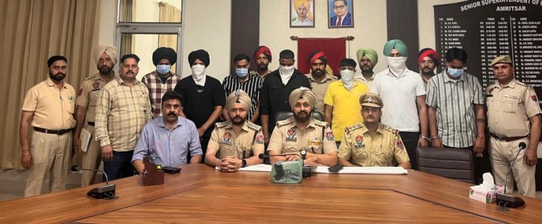 CP Gurpreet Bhullar की टीम को मिली बड़ी कामयाबी, 1 पिस्टल, 22 कारतूस के साथ 11 आरोपी गिरफ्तार