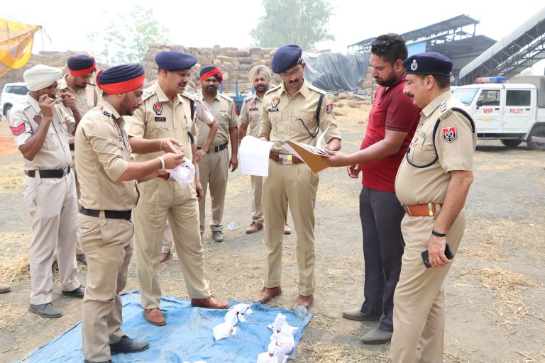 जालंधर कमिश्नरेट पुलिस ने अंतर्राष्ट्रीय नशा और तस्करी निषेध दिवस पर नशे के सामान को किया नष्ट