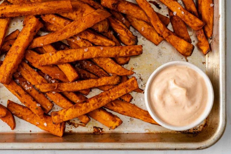 Baked Sweet Potato Fries ,जानिए बनाने का तरीका