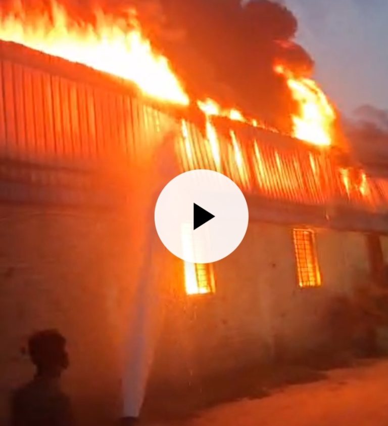 Breaking News- Jalandhar Factory ਵਿੱਚ ਭਿਆਨਕ ਅੱਗ, ਤਿੰਨ ਘੰਟੇ ਬੀਤ ਜਾਣ ਪਿੱਛੋਂ ਨਹੀਂ ਪਾਇਆ ਗਿਆ ਕਾਬੂ ਦੇਖੋ ਵੀਡੀਓ।